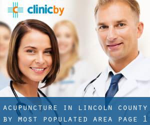 Acupuncture in Lincoln County by most populated area - page 1