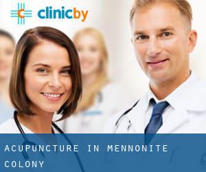 Acupuncture in Mennonite Colony