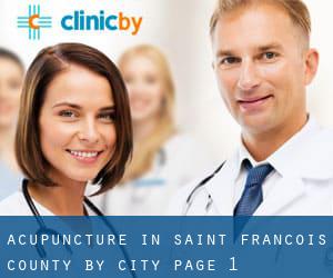 Acupuncture in Saint Francois County by city - page 1