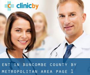 ENT in Buncombe County by metropolitan area - page 1