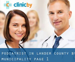 Podiatrist in Lander County by municipality - page 1