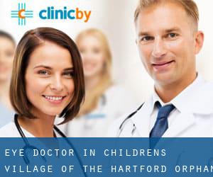 Eye Doctor in Childrens Village of the Hartford Orphan Asylum