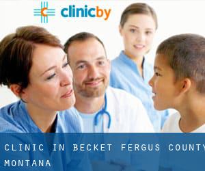 clinic in Becket (Fergus County, Montana)