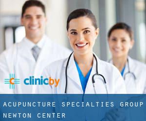 Acupuncture Specialties Group (Newton Center)