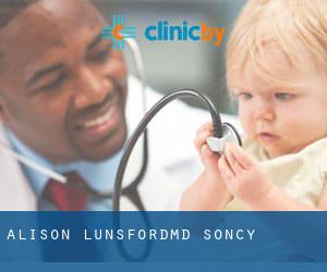 Alison Lunsford,MD (Soncy)