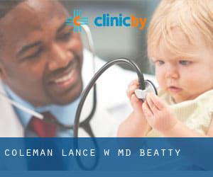 Coleman Lance W MD (Beatty)