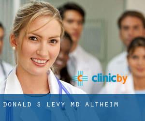 Donald S Levy MD (Altheim)