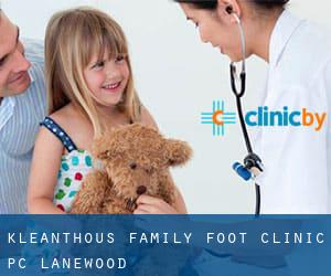 Kleanthous Family Foot Clinic PC (Lanewood)