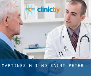 Martinez M T MD (Saint Peter)
